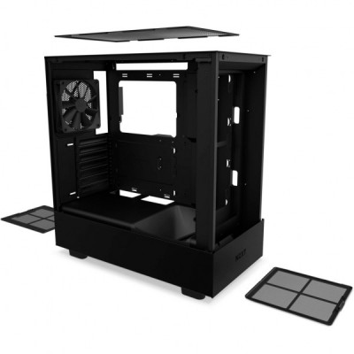 Корпус NZXT H5 Flow RGB 2023 All Black Edition (CC-H51FB-R1)