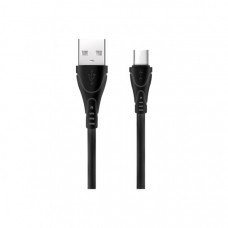 Дата кабель USB 2.0 AM to Micro 5P 1.0m SC-112m Black XoKo (XK-SC-112m-BK)