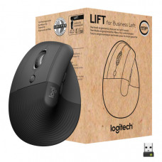 Мишка Logitech Lift Left Vertical Ergonomic Wireless/Bluetooth for Business Graphite (910-006495)