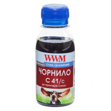 Чорнило WWM CANON CL41/51/CLI8 100г cyan (C41/C-2)