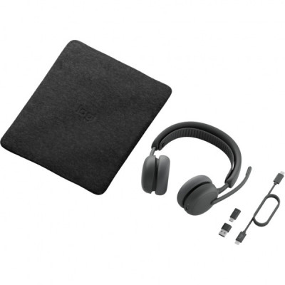 Навушники Logitech Zone Wireless 2 ES for Business Graphite (981-001512)