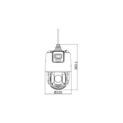 Камера відеоспостереження Hikvision DS-2SE7C144IW-AE(32X/4)(S5)