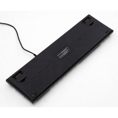 Клавіатура Vinga KBGM-095 LED Brown Switch USB White/Black (KBGM-095BR White/Black)