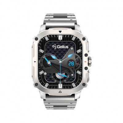 Смарт-годинник Gelius Tactical Heavy (GP-SW016) Silver Titan (2099901019103) Смарт-годинник Gelius Tactical Heavy (GP-SW016) Silver Titan (2099901019103)