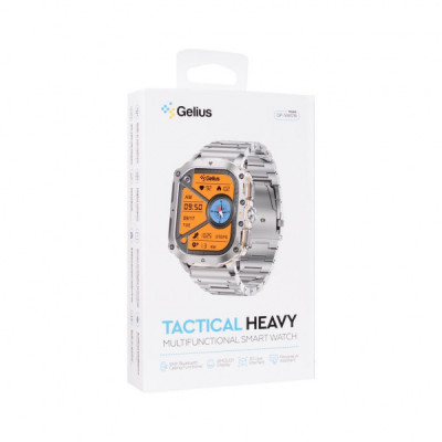 Смарт-годинник Gelius Tactical Heavy (GP-SW016) Silver Titan (2099901019103) Смарт-годинник Gelius Tactical Heavy (GP-SW016) Silver Titan (2099901019103)