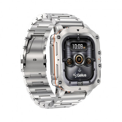 Смарт-годинник Gelius Tactical Heavy (GP-SW016) Silver Titan (2099901019103) Смарт-годинник Gelius Tactical Heavy (GP-SW016) Silver Titan (2099901019103)