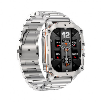 Смарт-годинник Gelius Tactical Heavy (GP-SW016) Silver Titan (2099901019103) Смарт-годинник Gelius Tactical Heavy (GP-SW016) Silver Titan (2099901019103)