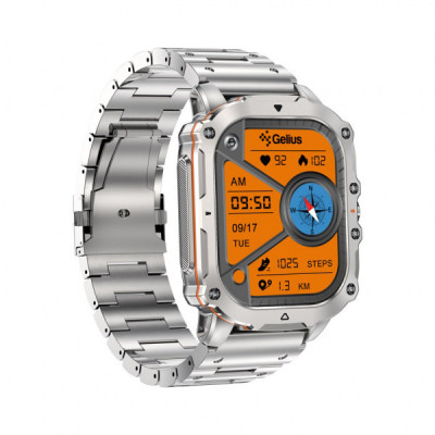 Смарт-годинник Gelius Tactical Heavy (GP-SW016) Silver Titan (2099901019103) Смарт-годинник Gelius Tactical Heavy (GP-SW016) Silver Titan (2099901019103)