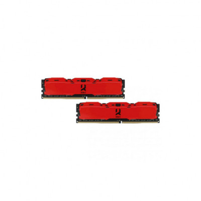 Модуль пам'яті для комп'ютера DDR4 16GB (2x8GB) 3200 MHz IRDM Red Goodram (IR-XR3200D464L16SA/16GDC)