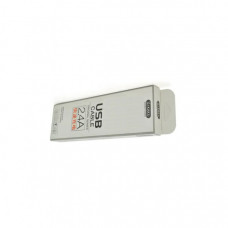 Дата кабель USB 2.0 AM to Micro 5P 1.0m KSC-285 PINNENG 2.4A White iKAKU (KSC-285-M)