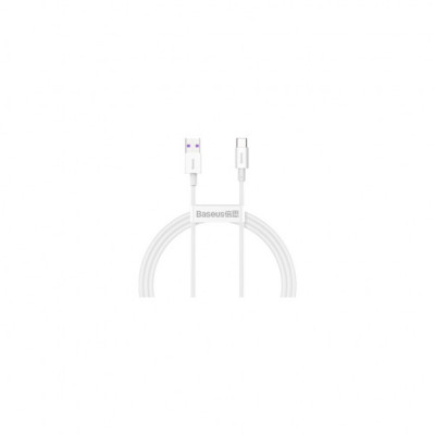 Дата кабель USB 2.0 AM to Type-C 1.0m 3A White Baseus (CATYS-02)