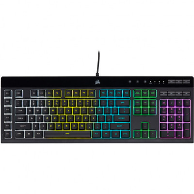 Клавіатура Corsair K55 RGB Pro USB UA Black (CH-9226765-RU)