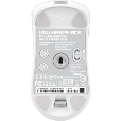 Мишка ASUS ROG Harpe Ace Aim Lab Edition Wireless/USB White (90MP02W0-BMUA10)
