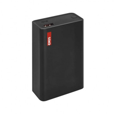 Батарея універсальна EMOS 20000mAh NTBF20, 65W, Pass-through, black (B0560B) Батарея універсальна EMOS 20000mAh NTBF20, 65W, Pass-through, black (B0560B)