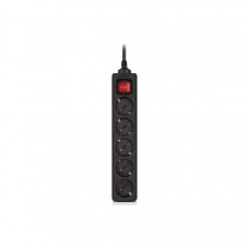 Мережевий фільтр живлення REAL-EL RS-PROTECT M 10m, black (EL122300037)