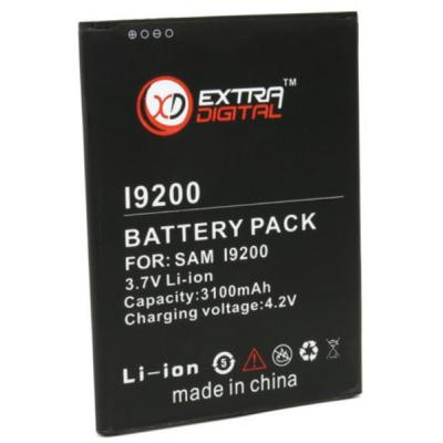 Акумуляторна батарея для телефону Extradigital Samsung GT-i9200 Galaxy Mega (3100 mAh) (BMS1149)