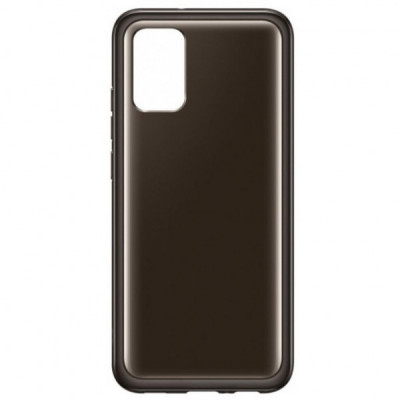 Чохол до мобільного телефона Samsung Soft Clear Cover Galaxy A02s (A025) Black (EF-QA025TBEGRU)