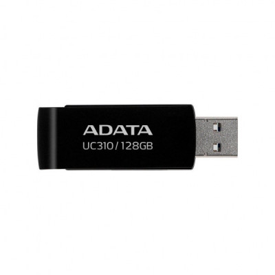 USB флеш накопичувач ADATA 128GB UC310 USB 3.2 Black (UC310-128G-RBK)