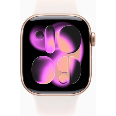 Смарт-годинник Apple Watch Series 11 GPS 42mm Rose Gold Aluminium Case with Light Blush Sport Band - S/M (MEU04RK/A)