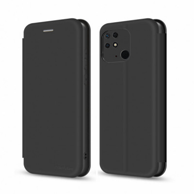 Чохол до мобільного телефона MakeFuture Xiaomi Redmi 10C Flip (Soft-Touch PU) Black (MCP-XR10CBK)