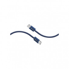 Дата кабель USB-C to Lightning ecoline-ci120.navy Promate (ecoline-ci120.navy)
