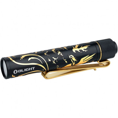 Ліхтар Olight I3T 2 EOS Dragon & Phoenix Golden (0.0000.0843)