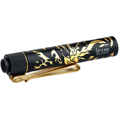 Ліхтар Olight I3T 2 EOS Dragon & Phoenix Golden (0.0000.0843)