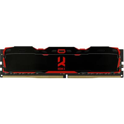 Модуль пам'яті для комп'ютера DDR4 8GB 2666 MHz IRDM Black Goodram (IR-X2666D464L16S/8G)