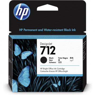 Картридж HP DJ No.712 DesignJet Т230/Т630 Black 80ml (3ED71A)