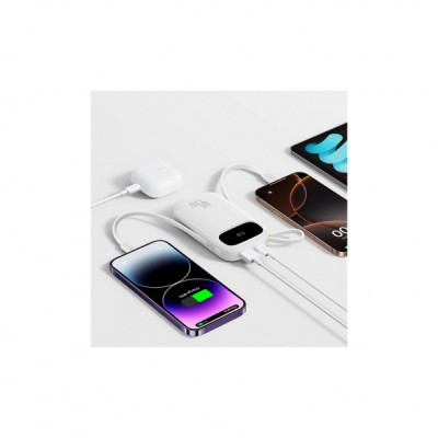 Батарея універсальна Baseus EnerFill FC31 Qpow 3 20000mAh 45W PD/3.0 QC/4.0 White (E0028D01)