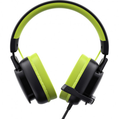 Навушники Havit H2048U USB 7.1 Black/Green (6939119034078)