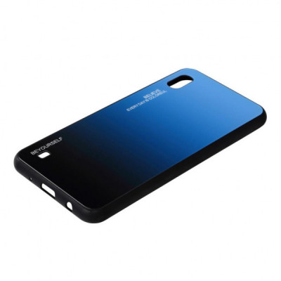 Чохол до мобільного телефона BeCover Gradient Glass Xiaomi Mi A3/CC9e Blue-Black (703989) (703989)