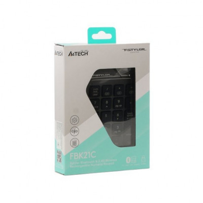 Клавіатура A4Tech FBK21C Wireless/Bluetooth Smoky Grey (4711421995108) Клавіатура A4Tech FBK21C Wireless/Bluetooth Smoky Grey (4711421995108)