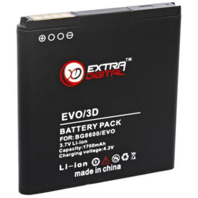 Акумуляторна батарея для телефону Extradigital HTC EVO 3D (1600 mAh) (BMH6205)