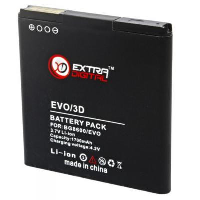 Акумуляторна батарея для телефону Extradigital HTC EVO 3D (1600 mAh) (BMH6205)