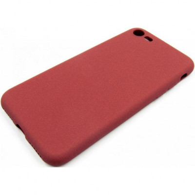 Чохол до мобільного телефона Dengos Carbon iPhone SE 2020, red (DG-TPU-CRBN-83)