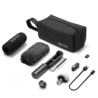 Мікрофон Boya Magic-07 Type-C Black (Magic-07) Мікрофон Boya Magic-07 Type-C Black (Magic-07)