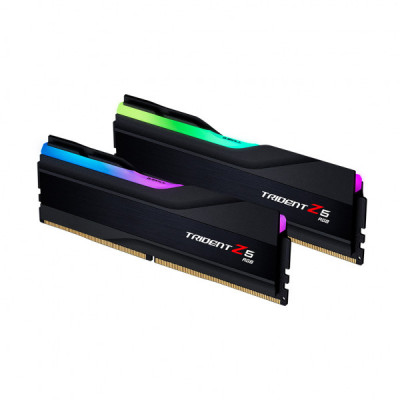 Модуль пам'яті для комп'ютера DDR5 48GB (2x24GB) 6400 MHz Trident Z5 RGB Black G.Skill (F5-6400J3239F24GX2-TZ5RK)