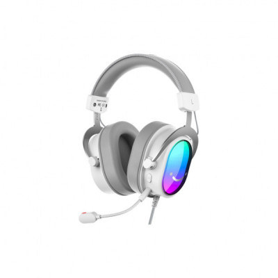 Навушники Fifine H16 7.1 RGB White (H16W) Навушники Fifine H16 7.1 RGB White (H16W)