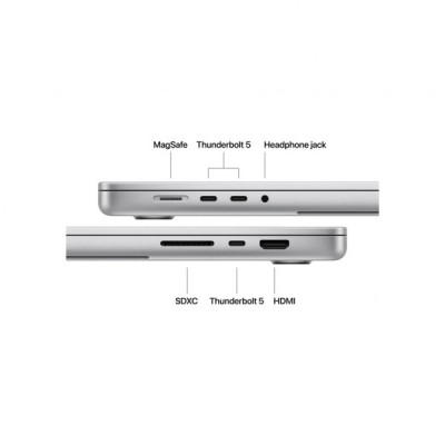 Ноутбук Apple MacBook Pro 16 A3429 M5 Max Silver (MGE94UA/A)