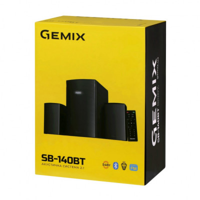 Акустична система Gemix SB-140BT Black