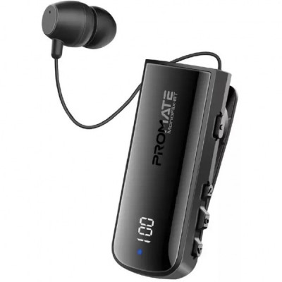 Навушники Promate Monoflix-bt Black (monoflix-bt.black)