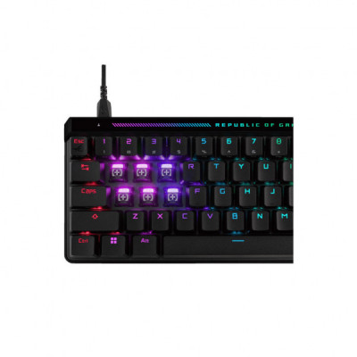 Клавіатура ASUS ROG Falchion Ace HFX USB UA Black (90MP03VE-BKMA00)