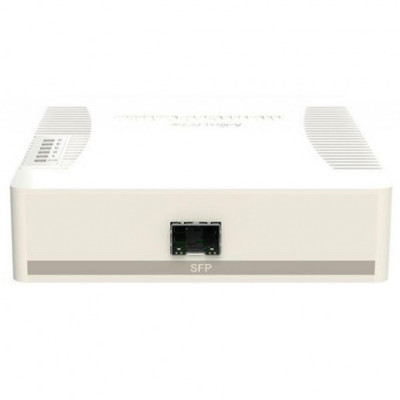 Комутатор мережевий Mikrotik RB260GSP (CSS106-1G-4P-1S)