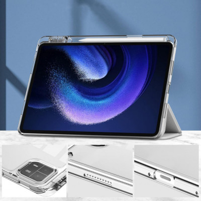 Чохол до планшета BeCover TPU Edge stylus mount Xiaomi Mi Pad 6 / 6 Pro 11" Sliver (709560)