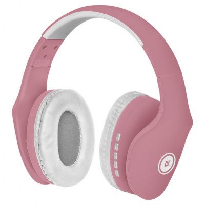 Навушники Defender FreeMotion B525 Bluetooth Pink-White (63528)