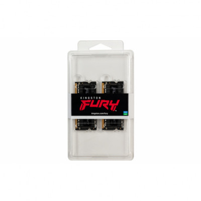 Модуль пам'яті для ноутбука SoDIMM DDR4 64GB (2x32GB) 2666 MHz Fury Impact Kingston Fury (ex.HyperX) (KF426S16IBK2/64)