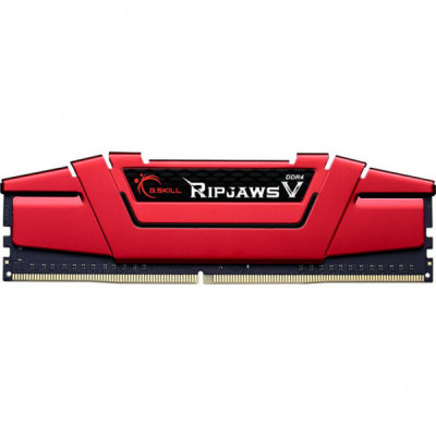 Модуль пам'яті для комп'ютера DDR4 32GB (2x16GB) 2666 MHz Ripjaws V Red G.Skill (F4-2666C19D-32GVR)