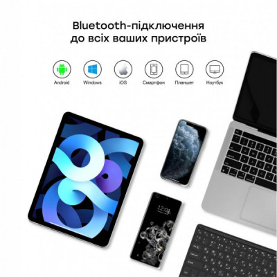 Чохол до планшета AirOn Premium iPad Air 4 10.9" Bluetooth keyboard touchpad (4822352781051)