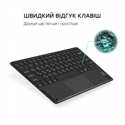 Чохол до планшета AirOn Premium iPad Air 4 10.9" Bluetooth keyboard touchpad (4822352781051)